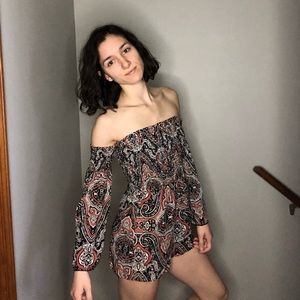 {Charlotte Russe} off the shoulder romper